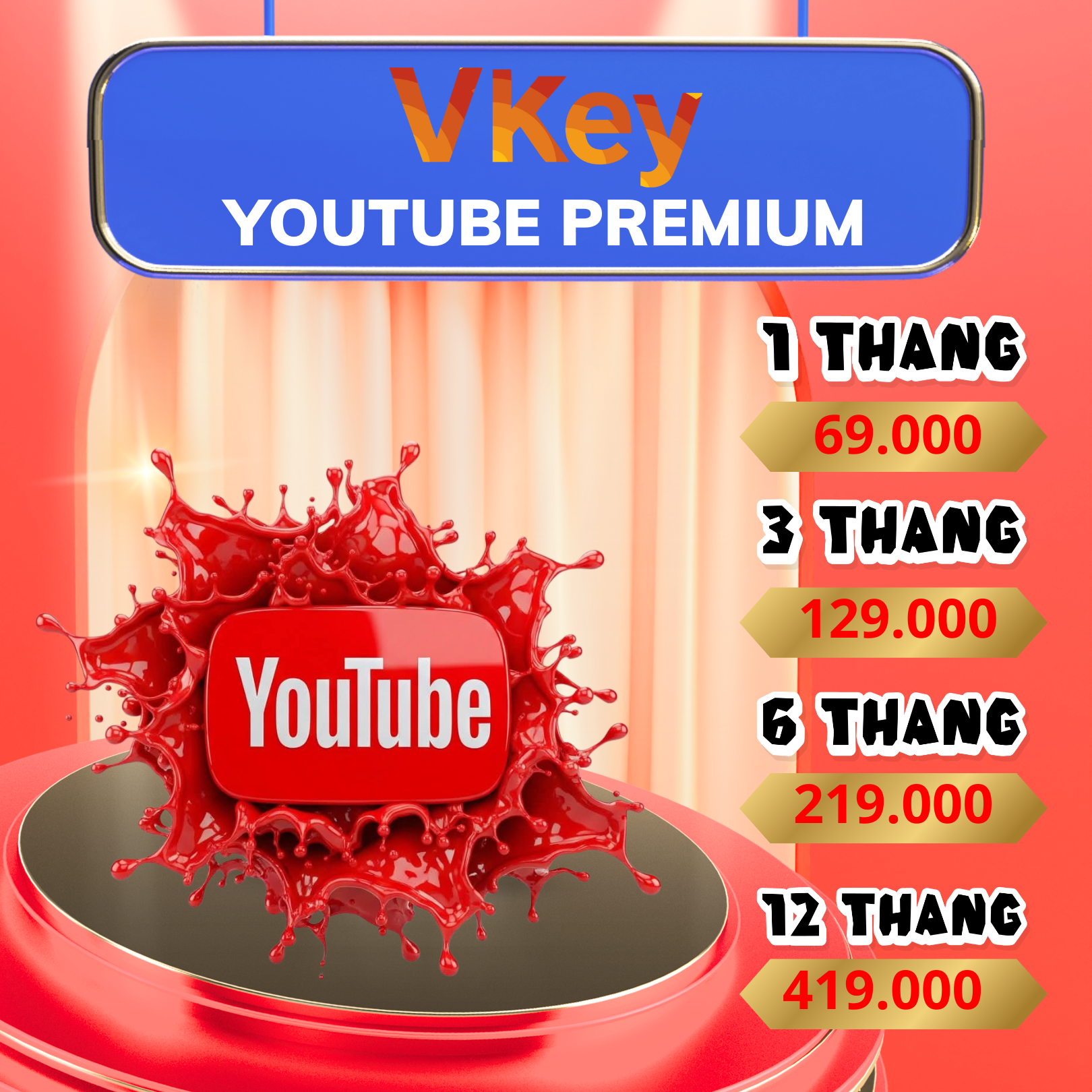 bang gia moi youtube premium vkey