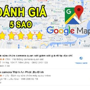 Dịch vụ tăng đánh giá Google Maps uy tín giá rẻ có bảo hành