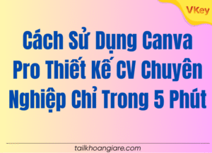 Cach Su Dung Canva Pro Thiet Ke CV Chuyen Nghiep Chi Trong 5 Phut