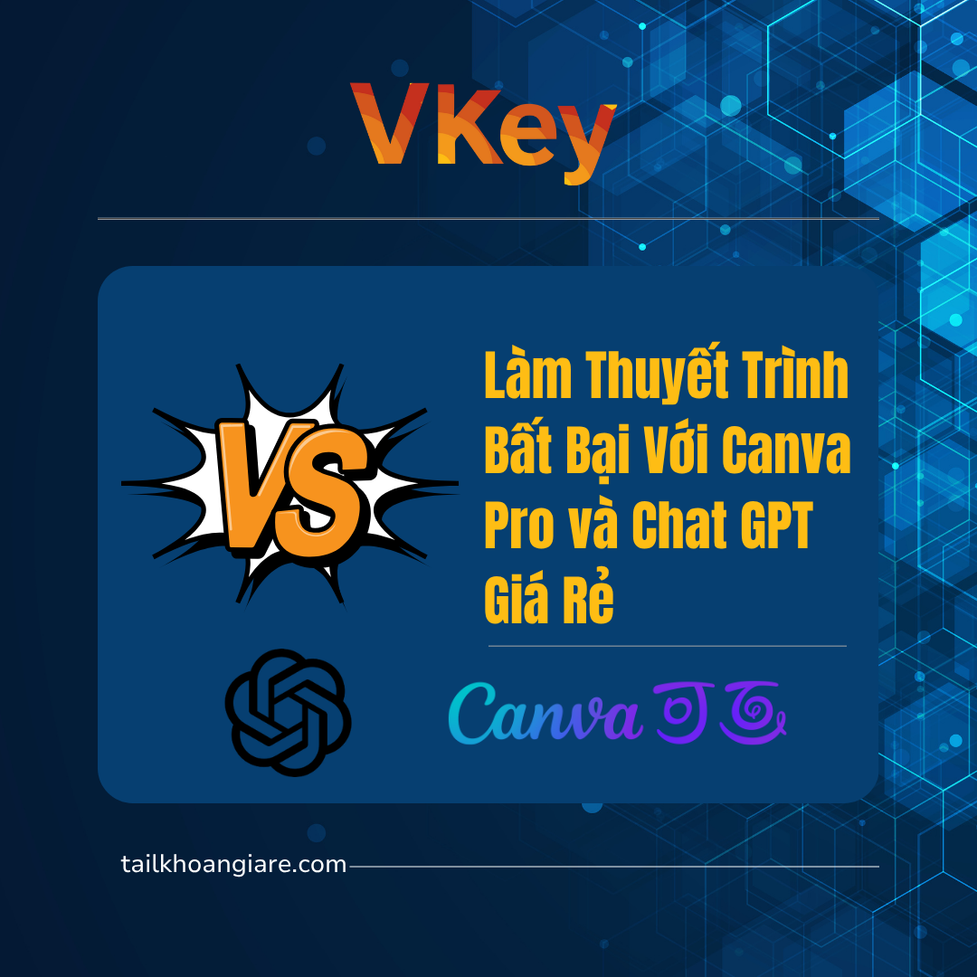 Lam Thuyet Trinh Bat Bai Voi Canva Pro va Chat GPT Gia Re