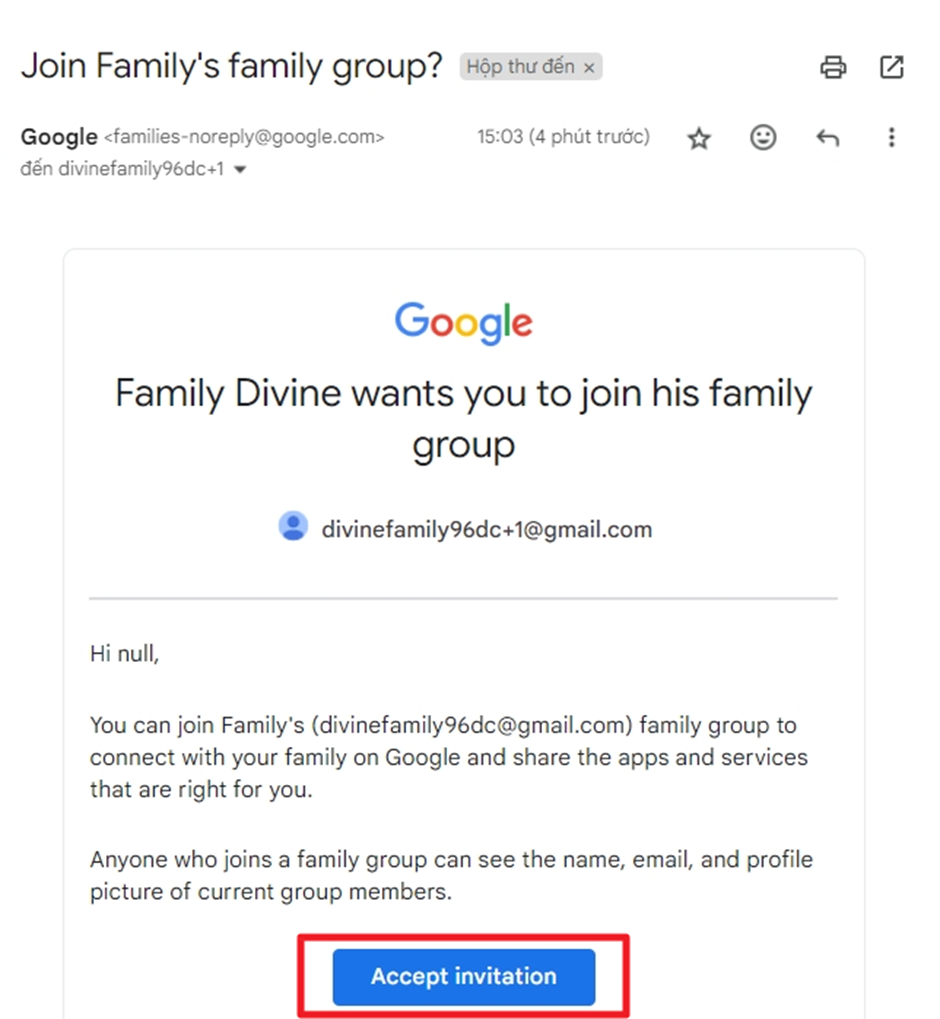 mail tham gia fam